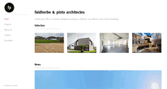 Desktop Screenshot of fp-architecture.com