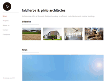 Tablet Screenshot of fp-architecture.com